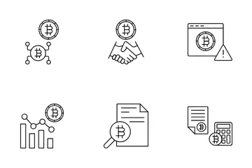 Bitcoin Icon Pack