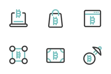 Bitcoin Icon Pack