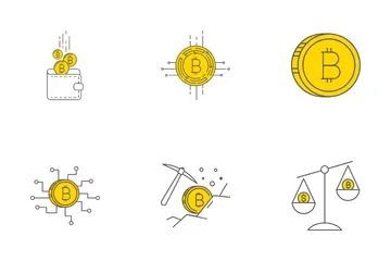 Bitcoin Icon Pack