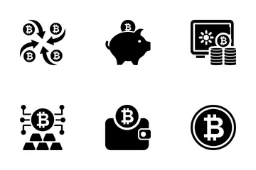 Bitcoin Icon Pack