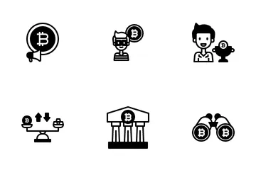 Bitcoin Icon Pack