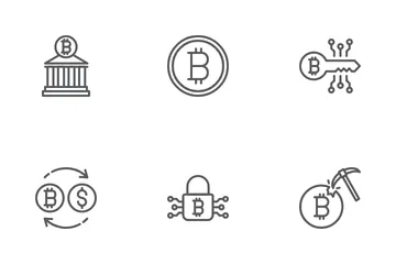 Bitcoin Icon Pack