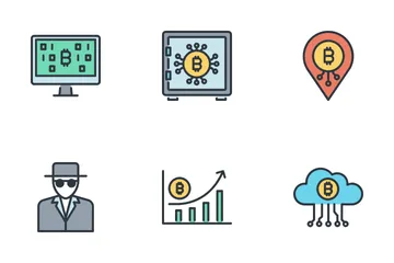 Bitcoin Icons Icon Pack