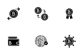 Bitcoin Technology Icon Pack