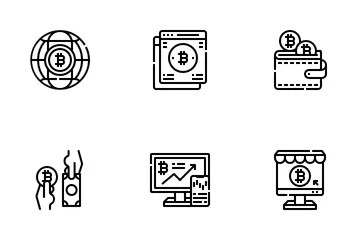 Bitcoins Icon Pack