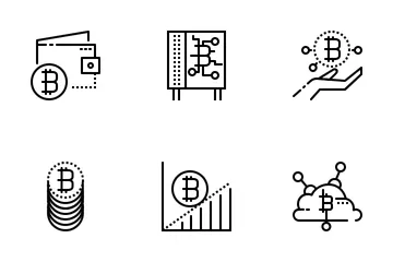 Bitcoins Icon Pack