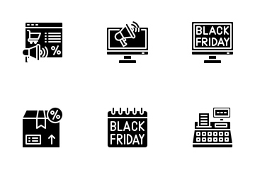 Black Friday Icon Pack
