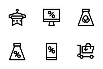 Black Friday Celebration Icon Pack