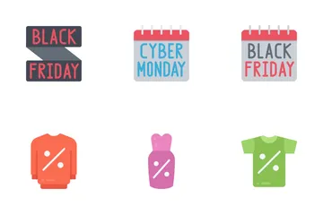 Black Friday - Flat Icon Pack