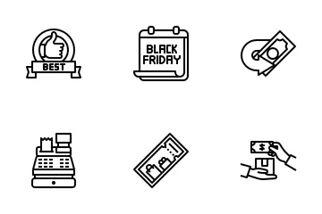 Black Friday Icon Pack