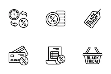 Black Friday Icon Pack