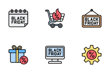 Black Friday Icon Pack