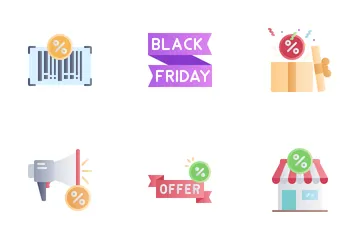 Black Friday Icon Pack