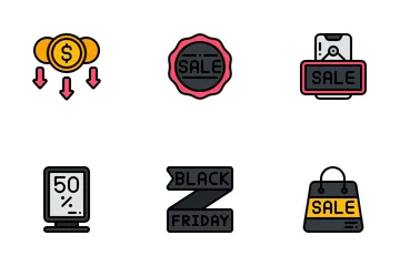 Black Friday Icon Pack