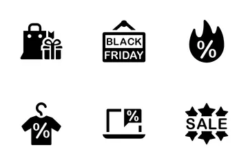 Black Friday Icon Pack