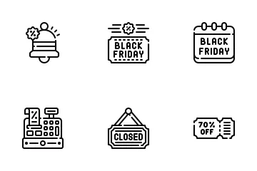 Black Friday Icon Pack