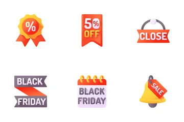 Black Friday Icon Pack