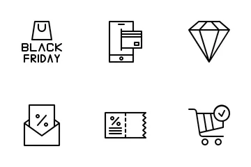 Black Friday Icon Pack