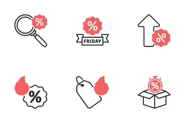 Black Friday Icon Pack