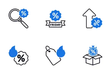 Black Friday Icon Pack