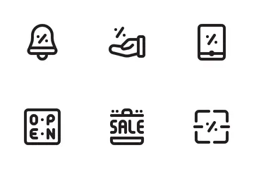 Black Friday Sale Icon Pack