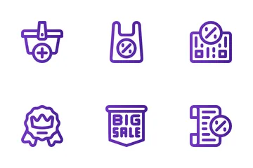 Black Friday Shop Icon Pack