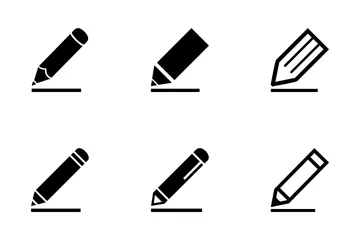 Bleistift Icon Pack