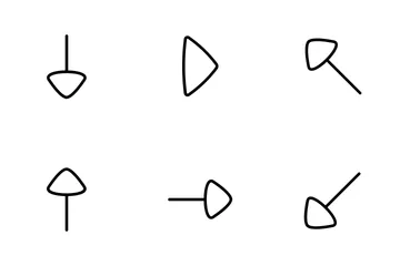 Blobby Arrows Icons Icon Pack