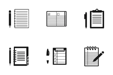 Bloc-notes Pack d'Icônes