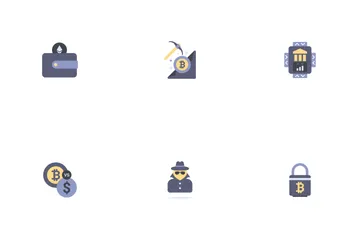 Block Chain   Icon Pack
