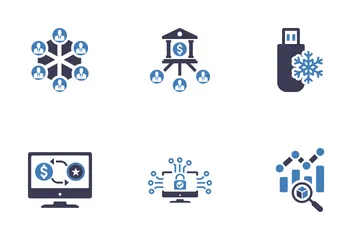 Block Chain Icon Pack