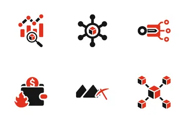 Block Chain Icon Pack
