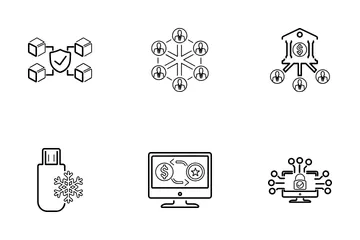 Block Chain Icon Pack