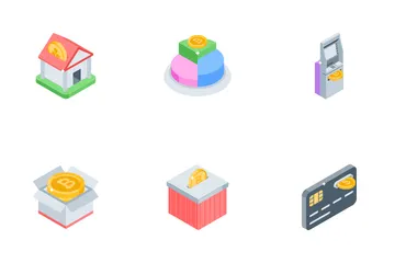 Blockchain And Digital Currency Icon Pack
