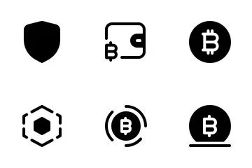 Blockchain And Digital Currency Icon Pack