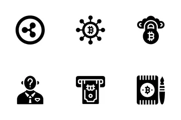 Blockchain Cryptocurrency Icon Pack