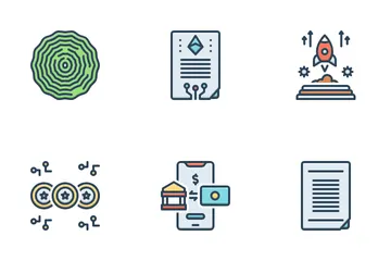 Blockchain Technology Icon Pack