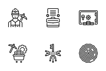 Blockchain Technology Icon Pack