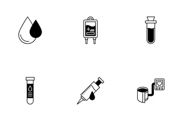 Blood Donation Icon Pack