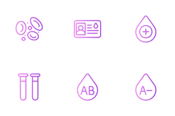 Blood Donation Icon Pack