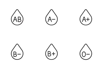 Blood Donation Icon Pack
