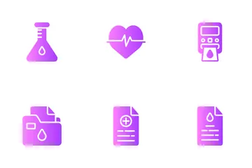 Blood Donation Icon Pack