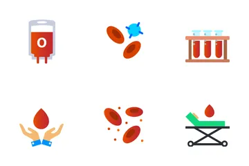 Blood Donation Icon Pack