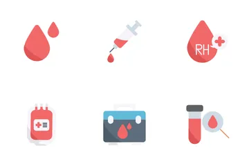 Blood Donation Icon Pack