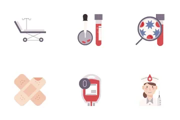 Blood Donation Icon Pack