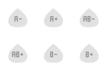 Blood Type Icon Pack