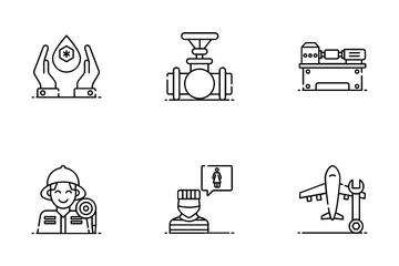 Blue Collar Jobs Icon Pack