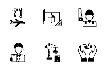 Blue Collar Jobs Icon Pack