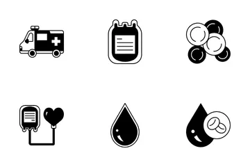 Blutspender Icon Pack