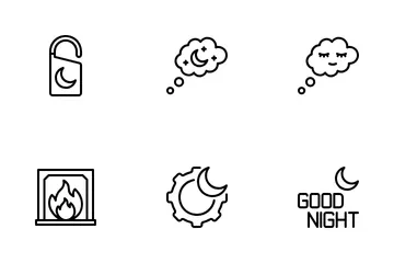 Boa noite Icon Pack